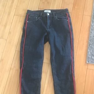 JBD jeans with red stripe Size 26 NWOT